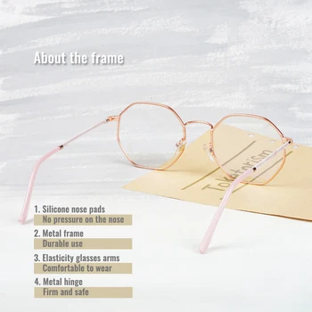 Toketorism Designer Optické Rámy Módní Trendy Brýle pro Krátkozrakost Předpis, Ženy, brýle