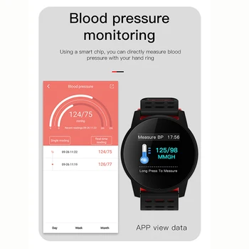 Top Sport Chytré Hodinky Muži Ženy Krevní Tlak Vodotěsné Aktivity Fitness tracker Srdečního tepu hodinky Smartwatch pro Android, ios