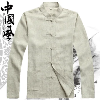 Tradiční čínská oblečení pro muže kung-fu oblečení cheongsam shanghai tang oblek kungfu store pánské vintage muž orientální košile
