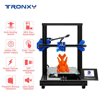 TRONXY 3D Tiskárna, XY-2 Pro 255*255mm vybudovat velikost Jedinečný Design Rámu Pokračovat v Tisku, Bezpečné Napájení 3D Tiskárny Kit 3D Drucker
