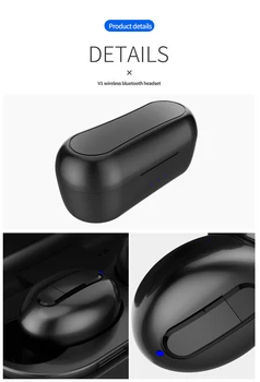 Ture Bezdrátová Sluchátka V1 TWS In-Ear Bezdrátová Bluetooth 5.0 Sluchátka Šumu Herní Sluchátka Sportovní Stereo Sluchátka
