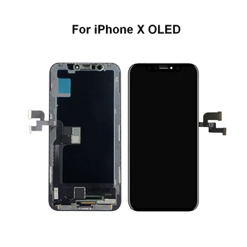 Třídy AAA+++ LCD Displej Pro iPhone X XS XR XS-MAX Dotykové Obrazovky Výměna ForTouch Digitizér Žádný Mrtvý Pixel