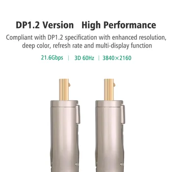 UGREEN Vysoce Kvalitní DP107 DisplayPort 4K HD DP1.2 Kabel HPDell Display Port samec Samec Line Podpora 3D 60 Hz, 3840x2160