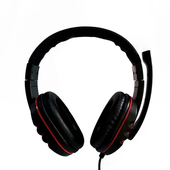 Univerzální Kabelové Profesionální Studio Sluchátka USB Drátová Sluchátka Ovládání Hlasitosti Sluchátka S Mikrofonem Přes uši