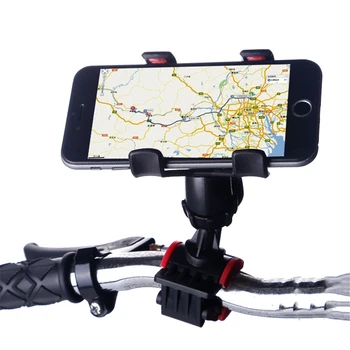 Univerzální Kolo Kolo Řídítka Telefony Držák Pro GPS 360 Rotace Motocykl Mobilní Telefon Klip Stojan Pro iPhone/ Samsung