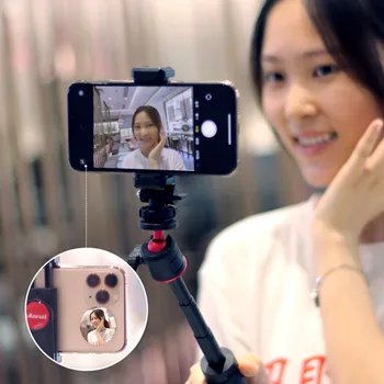 Univerzální Mobilní Telefon Selfie Zrcadlo Smartphone Krása Přenosné Malé Kulaté Zrcátko Vlog Žít Příslušenství
