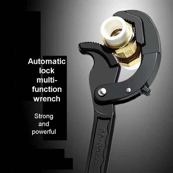 Upgrade Automatický Zámek Multi-Funkce Klíč Otvor 30 mm/60 mm Hasák Univerzální racionalizační Gear Ring Momentový Klíč