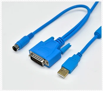 USB-AFP8550 Programovací Kabel pro Panasonic Nais FP1 FP3 5. RP PLC USB na RS422 DB15 MD8 Duální Konektory