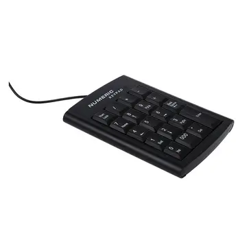 USB Klávesnice s 19 klávesami Klávesnice Keyboard pro Notebook Laptop