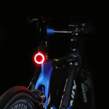 USB nabíjecí Svítilna Na Kolo Světlo 7 Stylů Led Bike Flash Světlo Cyklistika Noc Výstražná Světla Cyklistické Svítilny