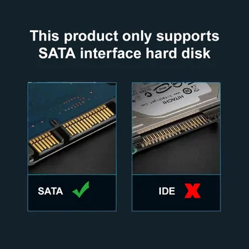 USB3 2,5 palcový SATA HDD Případě SSD Skříň Externí Pevný Disk Disk Případě, Box pro PC Externí Pevný Disk 1 tb 2 TB