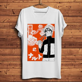 Uzumaki Naruto vtipné anime t shirt men new bílá ležérní tričko homme JAPONSKO manga unisex streetwear tričko