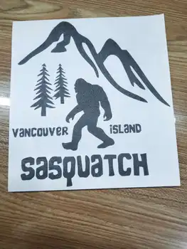 Vancouver Island Sasquatch Gorilla Roztomilé A Zajímavé Kreslené Módní Osobnosti Vinyl Dekor Obtisky Auto Samolepka
