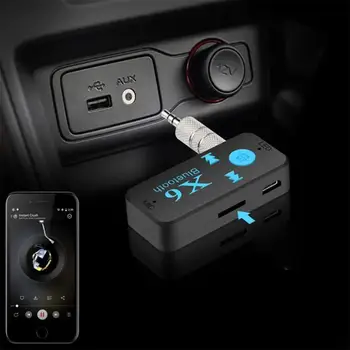VAORLO AUX Přijímače Bluetooth Sada do Auta s Mikrofonem Hudby Bezdrátový Adaptér A2DP 3,5 mm Stereo Audio Bluetooth Přijímač Pro Auta, Telefony