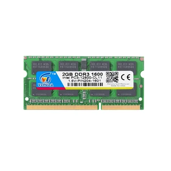 VEINEDA 8gb Ram DDR3 Sodimm ddr 3 4gb 1600 1333MHZ 204pin 1,5 V Pro Intel AMD notebook Ram Paměti