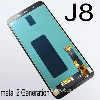 Velkoobchod 5 Ks/lot pro samsung J8 2018 LCD Displej s Touch Digitizer Shromáždění J810 incell