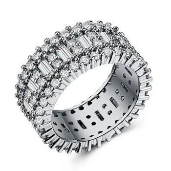 Velkoobchodní nové letní módní šperky výbuchu modely prsten přehnané luxusní crystal od Swarovskis Ženy, Svatební Šperky