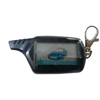 Velkoobchodní ruské Start Motoru Klíčenka B9 LCD Dálkové Ovládání klíčenka Pro 2 způsob Auto Alarm Starline B9 Twage KGB FX-7 FX7 FX 7