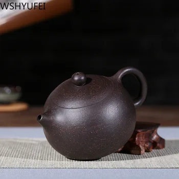 Velké kapacity Yixing konvici purple clay xi shi hrnec krásky ruční konvice Čínský čajový set autentické 188 míč díry 230ml