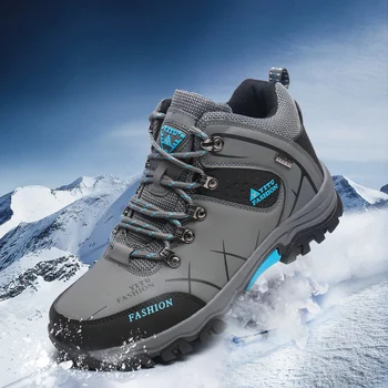 Venkovní Horské Pouště Horolezecké boty Muži Kotníkové Turistické Boty Plus Velikost Módní Klasické Trekové boty taktické vojenské boty