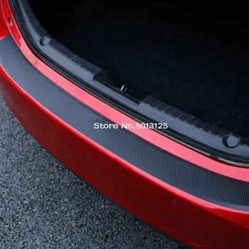 Venku Auto Zadní Zadní Nárazník, Zadní Výklopné Dveře Pedál Obložení Rámu Desky Vnější Pro Mazda 3 Axela 2013 2016 2017 2018