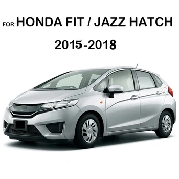 Vhodné Pro Honda Fit / Jazz-2019 Hatchback GK5 Boot Mat Zadní Kufr Liniové Nákladní Zásobník Podlaze Koberec Bláto Kop Protector 2016