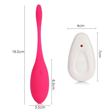 Vibrační Kulka Vejce Bezdrátové Dálkové Ovládání Vibrátor Sex Hračka pro Ženy USB nabíjecí Klitorisu Stimulátor Vaginální Masáž Míč
