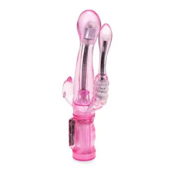 Vibrátor Bunny Trojité Potěšení G Spot Klitoris Stimulátor Anální Plug Rotace Sex Hračky pro Ženu, Klitorisu Vibrátor, Vibrátor
