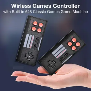 Video Herní Konzole Retro Pohodlné Wirless Hry Regulátor S Vestavěným 628 Klasické Hry, Jednoduché Hry, Stroje Pro MICRO USB