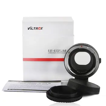 Viltrox EF-EOSM Elektronické Automatické Ostření Objektivu adaptér pro Canon EOS EF EF-S objektiv na EOS M s EF-M M2 M3 M5 M6 M10 M50 M100 EF-M Fotoaparát