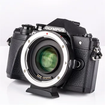 Viltrox EF-M2II speed Booster Adaptér Focal Reducer Auto-focus 0.71 x pro Canon EF objektiv Panasonic Olympus M43 foťák