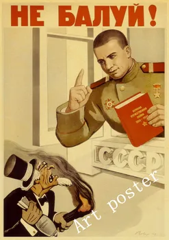 Vintage Stalin SSSR CCCP Plakát Kvalitní Výtisky a Plakáty Zeď Umění Retro Plakáty Pro Domácí Pokoj Zeď Dekor nálepka NPMW-161