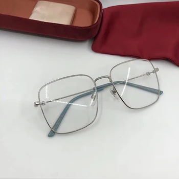 Vintage Značka Kvality designu 0445 brýle rám Velký Čtvercový rámeček pro Čtení Krátkozrakost Brýle s Původní případě