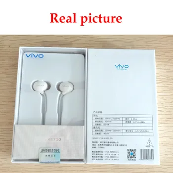VIVO XE710 Sluchátka Úložný Box Hi-Fi zvuk s 3,5 mm Plug Wire Regulátoru sluchátka pro in VIVO X9plus X20 X21 X23 Nex