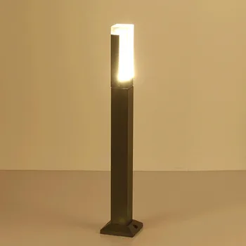 Vodotěsné 10W COB LED Bollard světlo pro Krajiny Zahrady Dvůr Náměstí Venkovní led trávník lampa 40cm/60cm/80cm Vysoké