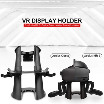 Vr Stojan,Sluchátka Displej Držáku a Stanice pro Oculus Rift S Oculus Quest Náhlavní soupravy Stiskněte Řadiče