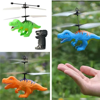 Vrtulník Senzor Létající Dálkové Ovládání Letadel Děti, Děti Světla, Hračky Dinosaurus Model