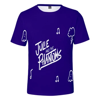 Vysoce Kvalitní 3D tisk Julie a Přízraky T Shirt Harajuku Krátký Rukáv Kpop Tees Plus Velikosti t košile Topy Muži/Ženy