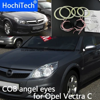 Vysoce Kvalitní COB Led Světlo Bílé Halo Cob Led Angel Eyes Kroužek Chybová Zdarma pro Opel Vectra C Caravan 2005 2006 2007 2008