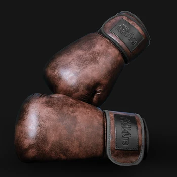 Vysoce Kvalitní Dospělé Dítě Ženy/Muži Boxerské Rukavice Pu Kožené MMA Muay Thai Boxe De Luva Rukavice bez prstů Sanda Vybavení TĚLOCVIČNY 8 10 12OZ boks