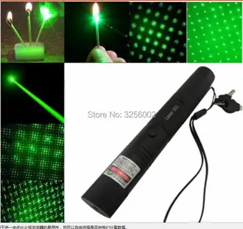 Vysoký Výkon Vojenské Pálení Zelené Laserové Ukazovátko 50000m 50w 532nm Svítilna Světlo Vypálit Zápas,Pop Balón Hořet Cigarety