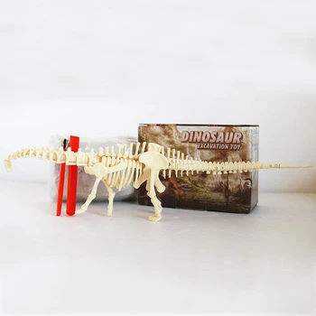 Vzdělávací Hračky DIY Děti Vzdělávací Triceratops Děti Dárek Věda Dinosaura Výkopové Sady Sestavy, Model Budovy, Kopání do