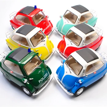 WELLY 1:18 BMW Isetta statický model auta sportovní auto simulace slitiny auta, model řemesla dekorace kolekce hraček nástroje, dárek