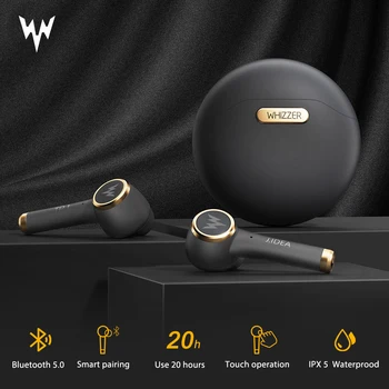 Whizzer TP1 TWS Sluchátka Bezdrátová Bluetooth Sluchátka fone de ouvido BT 5.0 kulaklık наушники 3D Stereo Zvuk, Sluchátka s Mikrofonem