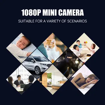 Wi-fi Videokamery Full HD 1080P Ultra Mini Flexibilní Kamera Video Audio Rekordér Detekce Pohybu Videokamery P2P IP Cam Micro