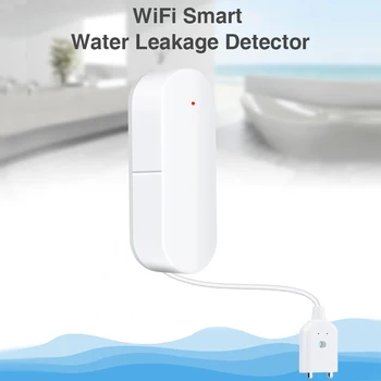 WIFI Úniku Vody Detektor Úniku Vody Senzor Bezdrátové Hladiny Vody Detektor Úniku Vody Alarm, Snímač Domů Vodotěsné Smart Remote