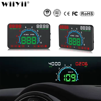 WiiYii HUD E350 auto Head Up display, Auto alarm rychlosti OBD2 čelní Sklo Projektor auto elektroniky Údaje Diagnostický Nástroj