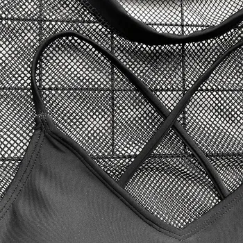 WOMAIL Dámské spodní Prádlo Solidní dvoudílné Naplněné spodní Prádlo Dámské Mesh sedací Vysokým Pasem spodní Prádlo Lenceria Mujer 19Dec19