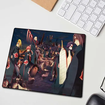 XGZ Velká Podložka pod Myš Černý Šev Naruto Pomsta Organizace Mingyue Počítač, Notebook Gumové Non-Slip Herní Příslušenství, psací Stůl Mat