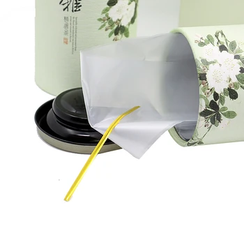 Xin Jia Yi Balicí Papír Tube Box Balení Potravin Třídy Speciální Hliníkové Fólie Papír zmrzlina Papírové Trubice 200G Čaje Papírové Trubice